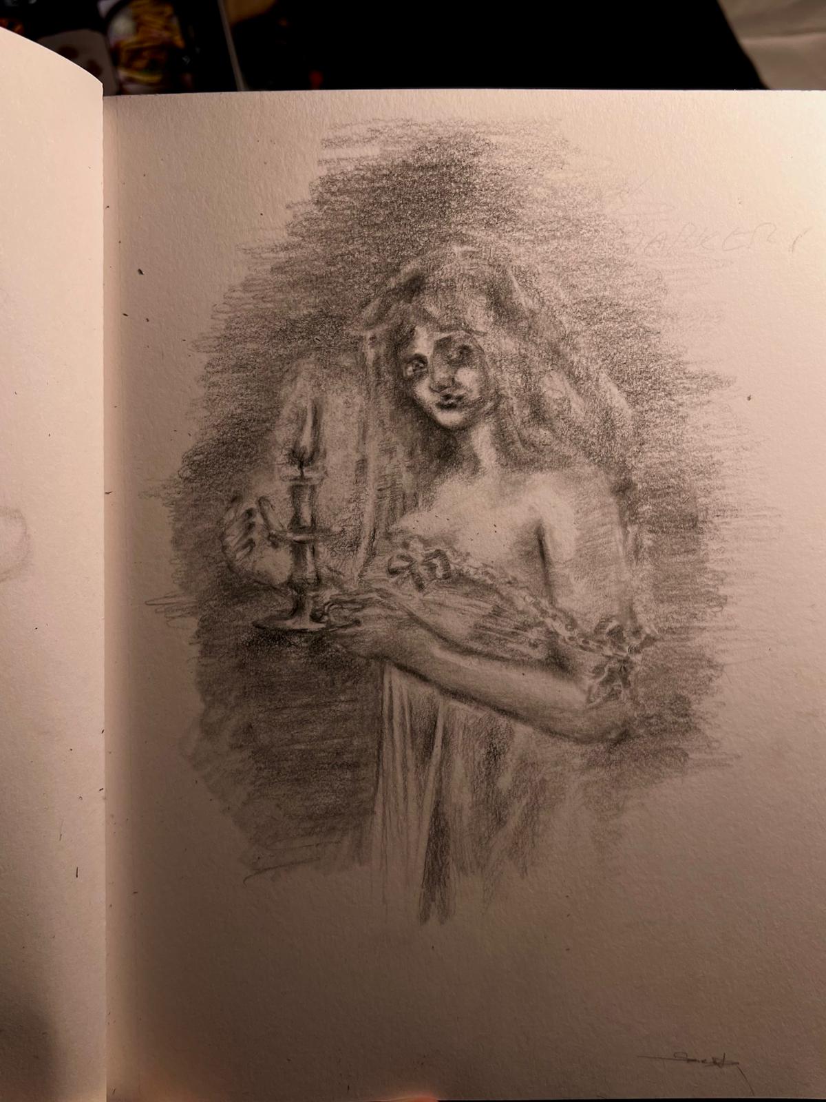 Custom Graphite Drawing Commission